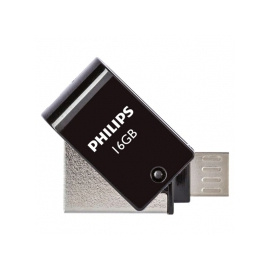 Philips 2 in 1 USB 2.0 – Micro USB 16 GB (PHUSB16G2IN1OTGG)