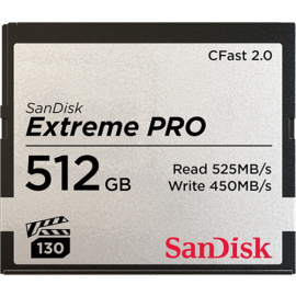 SanDisk Extreme Pro CFAST 2.0 512 GB VPG130 [SDCFSP-512G-G46D]
