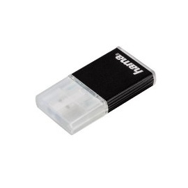 Hama USB 3.0 UHS II Card Reader, SD, Alu, anthracite [124024]