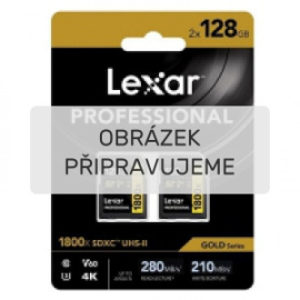 Lexar Professional SDXC 128 GB 1800x UHS-II V60 2Pack (270 MB/s) 