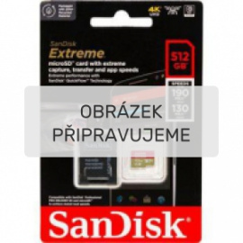 SanDisk Extreme microSDXC 512 GB (R190, W130, A2, V30, UHS-I, U3) [SDSQXAV-512G-GN6MA]