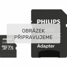 Philips Ultra Speed microSDXC 512 GB (Class 10, UHS-I, U1, SD adaptér) [FM51MP45B/00]