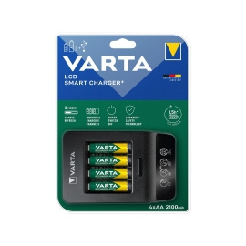 Varta LCD Smart Charger+ (4x AA 2100 mAh) (57684101441)