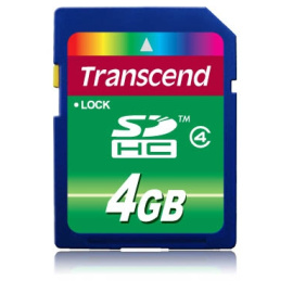 Transcend SDHC 4 GB